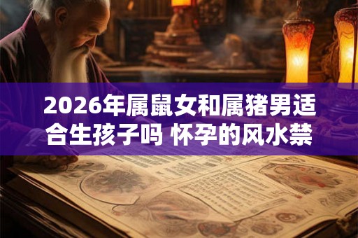 2026年属鼠女和属猪男适合生孩子吗 怀孕的风水禁忌