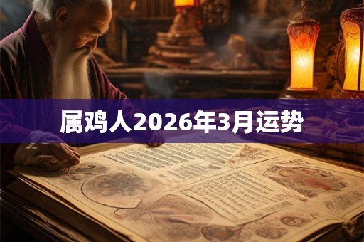 属鸡人2026年3月运势