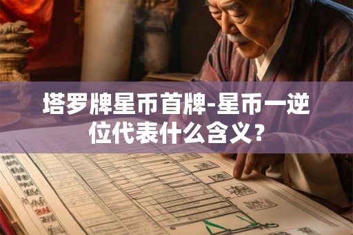 塔罗牌星币首牌-星币一逆位代表什么含义? 塔罗牌星币首牌-星币一逆位代表什么含义?