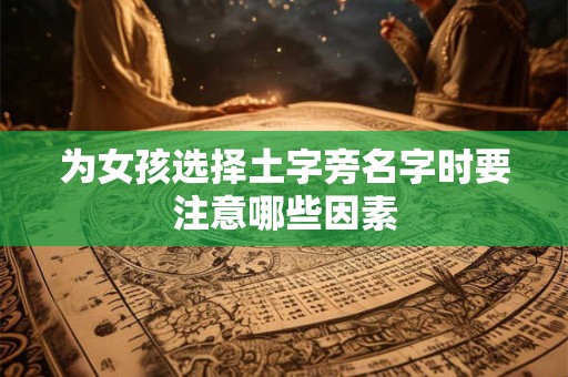 为女孩选择土字旁名字时要注意哪些因素 为女孩选择土字旁名字时要注意哪些因素
