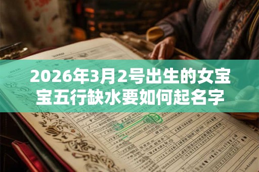 2026年3月2号出生的女宝宝五行缺水要如何起名字 2026年3月2号出生的女宝宝五行缺水要如何起名字