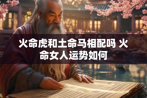 火命虎和土命马相配吗 火命女人运势如何
