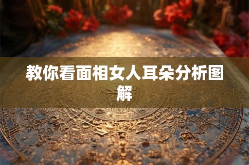 教你看面相女人耳朵分析图解
