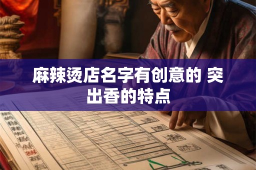麻辣烫店名字有创意的 突出香的特点