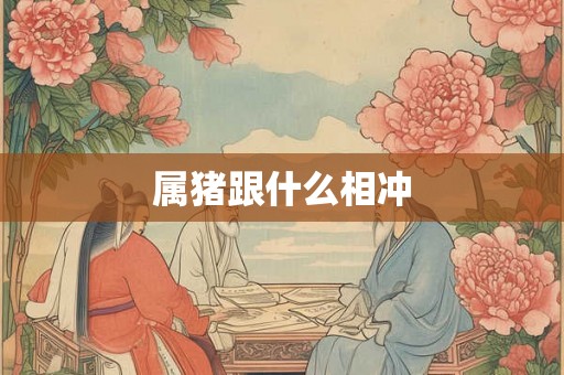 属猪跟什么相冲