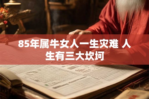 85年属牛女人一生灾难 人生有三大坎坷