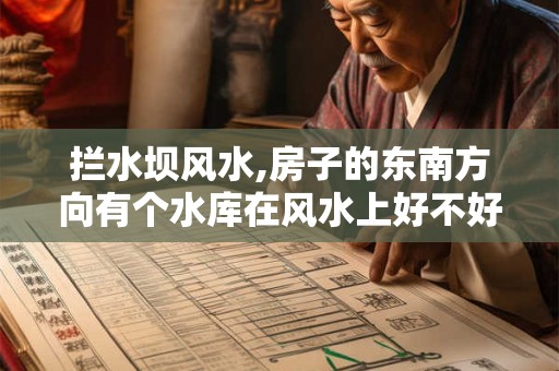 拦水坝风水,房子的东南方向有个水库在风水上好不好