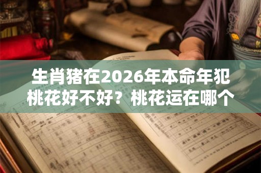 生肖猪在2026年本命年犯桃花好不好？桃花运在哪个方位？