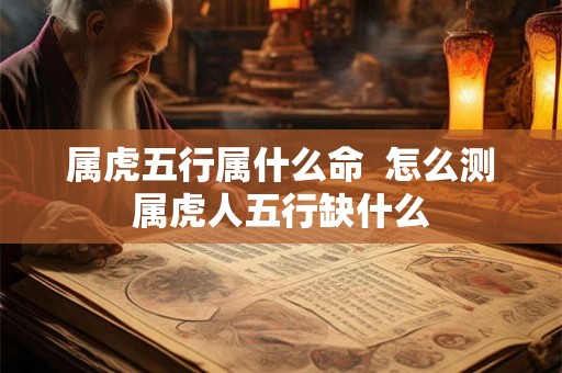 属虎五行属什么命  怎么测属虎人五行缺什么