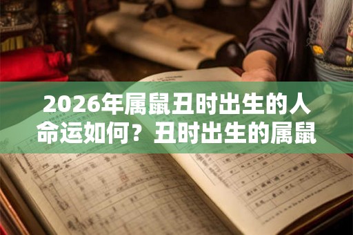 2026年属鼠丑时出生的人命运如何？丑时出生的属鼠人命好不好？
