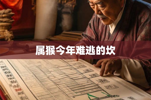 属猴今年难逃的坎