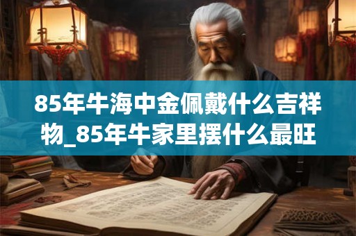 85年牛海中金佩戴什么吉祥物_85年牛家里摆什么最旺