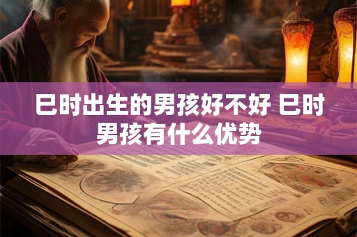 巳时出生的男孩好不好 巳时男孩有什么优势 巳时出生的男孩好不好 巳时男孩有什么优势