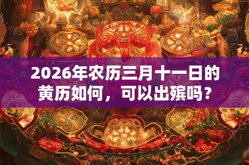2026年农历三月十一日的黄历如何，可以出殡吗？