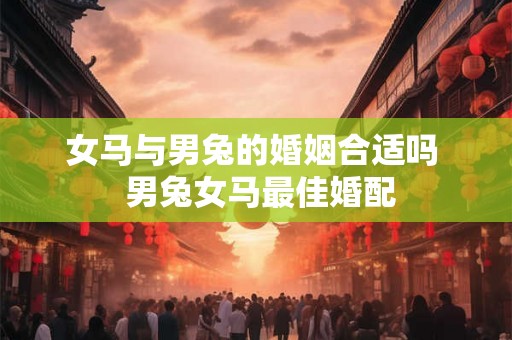 女马与男兔的婚姻合适吗  男兔女马最佳婚配
