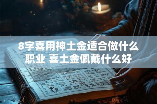 8字喜用神土金适合做什么职业 喜土金佩戴什么好 8字喜用神土金适合做什么职业 喜土金佩戴什么好