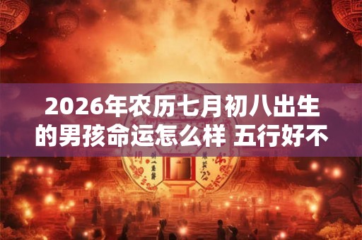 2026年农历七月初八出生的男孩命运怎么样 五行好不好 2026年农历七月初八出生的男孩命运怎么样 五行好不好