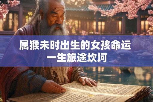 属猴未时出生的女孩命运 一生旅途坎坷