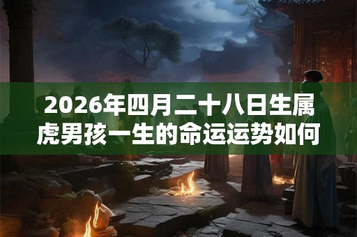 2026年四月二十八日生属虎男孩一生的命运运势如何? 2026年四月二十八日生属虎男孩一生的命运运势如何?