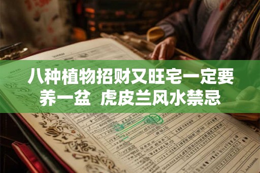 八种植物招财又旺宅一定要养一盆  虎皮兰风水禁忌