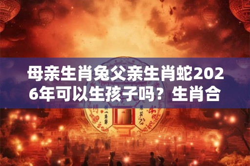 母亲生肖兔父亲生肖蛇2026年可以生孩子吗？生肖合不合？