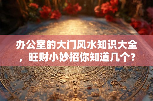 办公室的大门风水知识大全，旺财小妙招你知道几个？