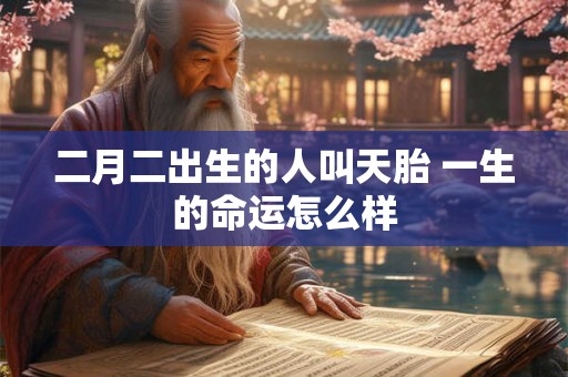 二月二出生的人叫天胎 一生的命运怎么样