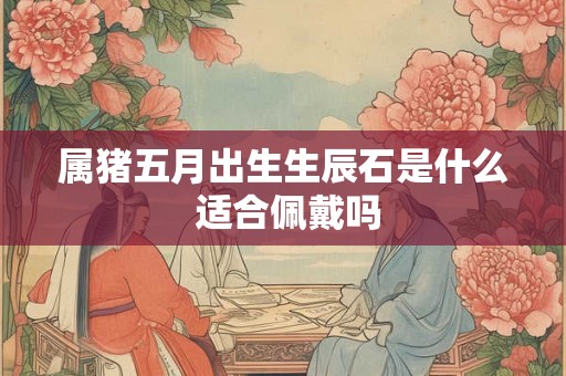 属猪五月出生生辰石是什么 适合佩戴吗 属猪五月出生生辰石是什么 适合佩戴吗