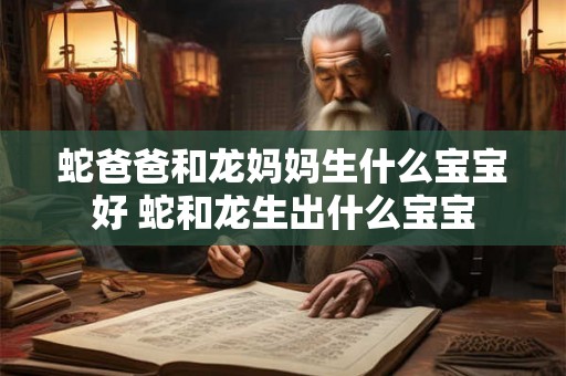 蛇爸爸和龙妈妈生什么宝宝好 蛇和龙生出什么宝宝
