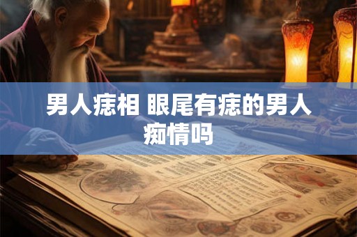 男人痣相 眼尾有痣的男人痴情吗