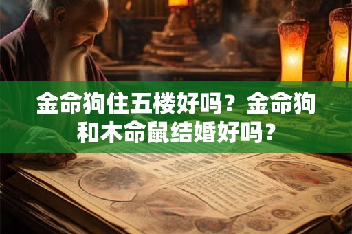 金命狗住五楼好吗？金命狗和木命鼠结婚好吗？
