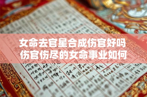 女命去官星合成伤官好吗 伤官伤尽的女命事业如何