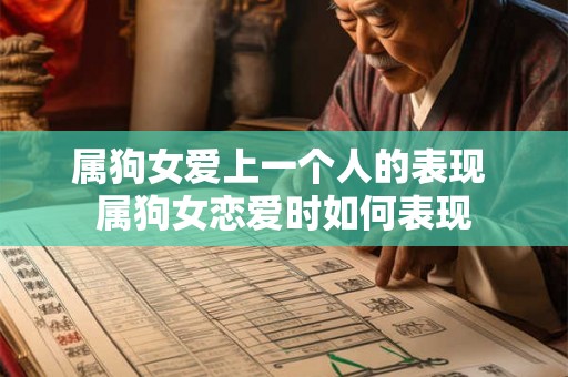 属狗女爱上一个人的表现 属狗女恋爱时如何表现
