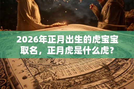 2026年正月出生的虎宝宝取名，正月虎是什么虎？