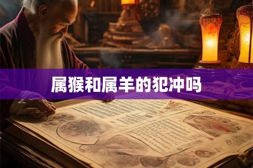 属猴和属羊的犯冲吗 属猴和属羊的犯冲吗