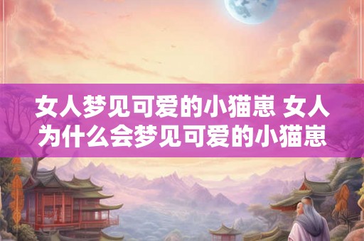 女人梦见可爱的小猫崽 女人为什么会梦见可爱的小猫崽