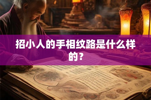 招小人的手相纹路是什么样的? 招小人的手相纹路是什么样的?