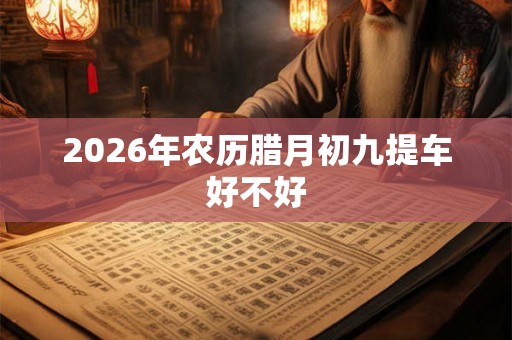 2026年农历腊月初九提车好不好