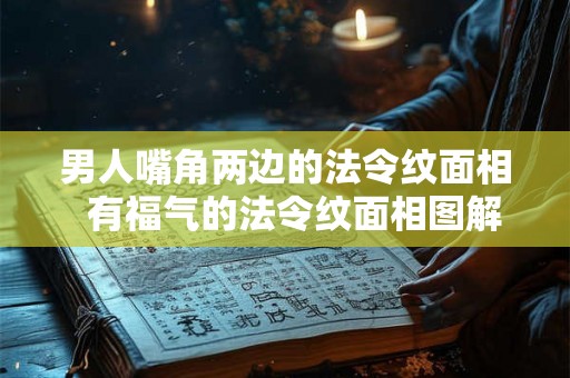 男人嘴角两边的法令纹面相  有福气的法令纹面相图解