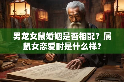男龙女鼠婚姻是否相配？属鼠女恋爱时是什么样？