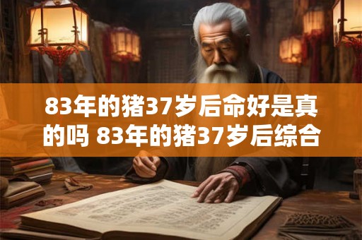 83年的猪37岁后命好是真的吗 83年的猪37岁后综合运势