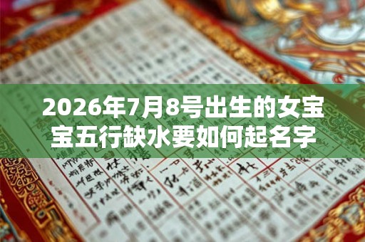 2026年7月8号出生的女宝宝五行缺水要如何起名字