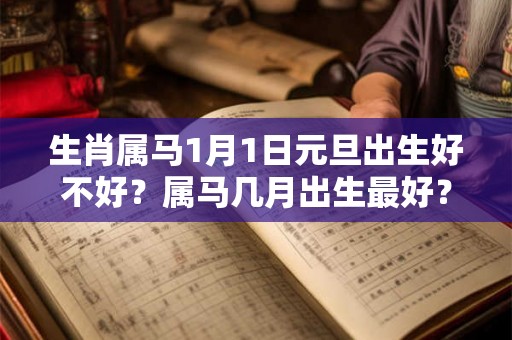 生肖属马1月1日元旦出生好不好？属马几月出生最好？
