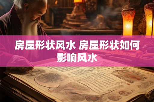 房屋形状风水 房屋形状如何影响风水