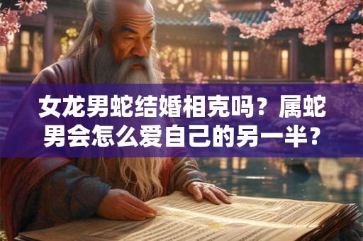 女龙男蛇结婚相克吗？属蛇男会怎么爱自己的另一半？