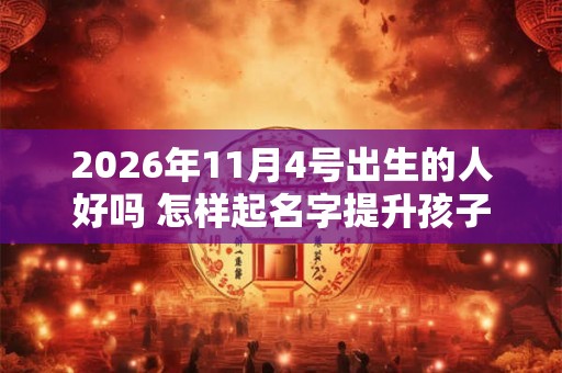 2026年11月4号出生的人好吗 怎样起名字提升孩子终生运势