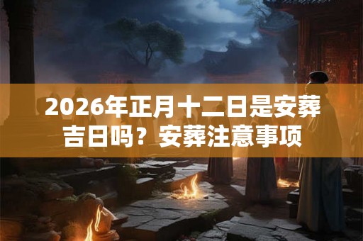 2026年正月十二日是安葬吉日吗？安葬注意事项