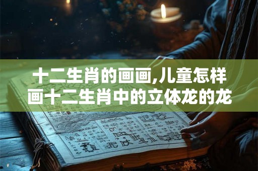 十二生肖的画画,儿童怎样画十二生肖中的立体龙的龙