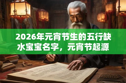 2026年元宵节生的五行缺水宝宝名字,元宵节起源 2026年元宵节生的五行缺水宝宝名字,元宵节起源
