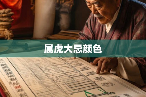 属虎大忌颜色